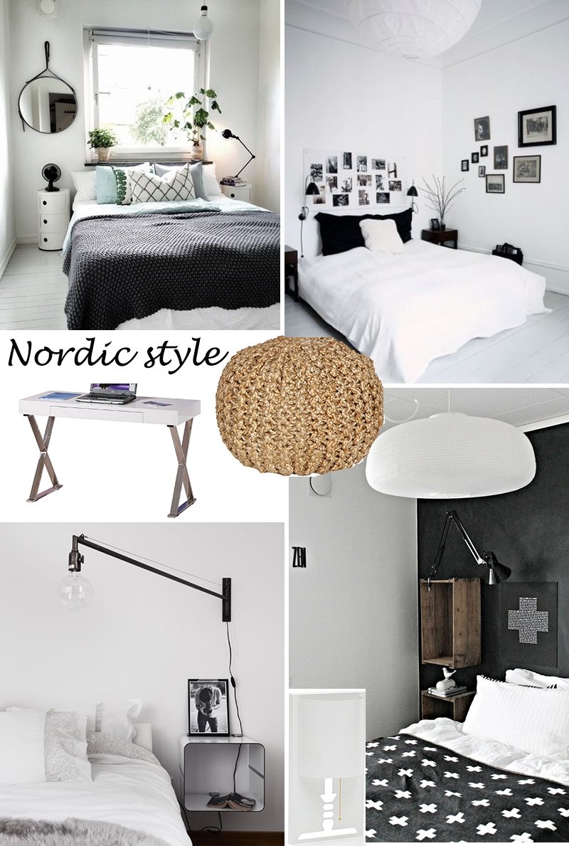 nordic design black and white
