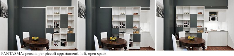 cucina piccola per open space