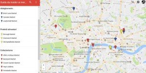 mappa mercatini Londra