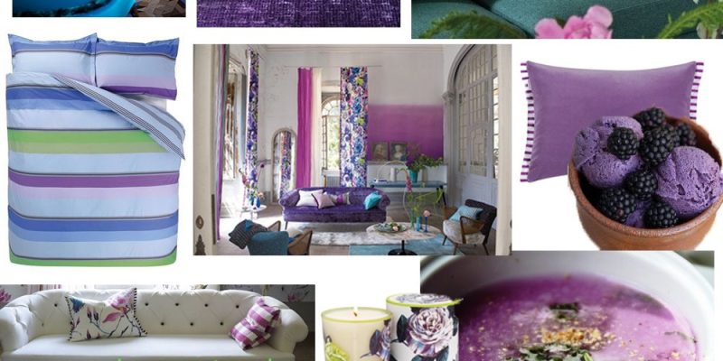 purple forniture
